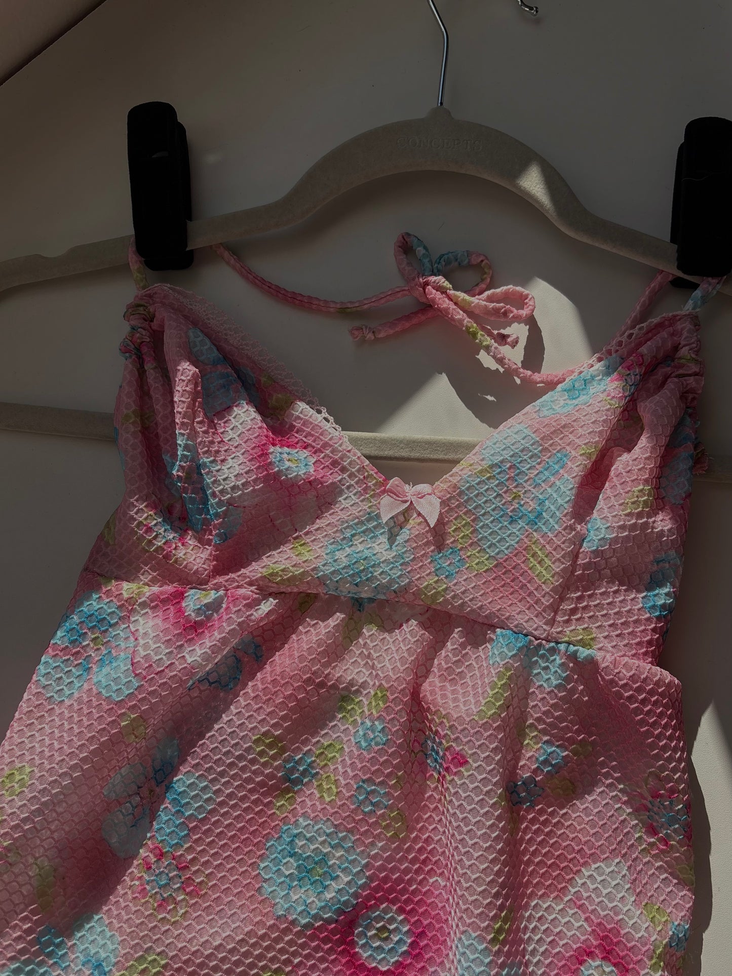 Available XS Floral Mesh Slip