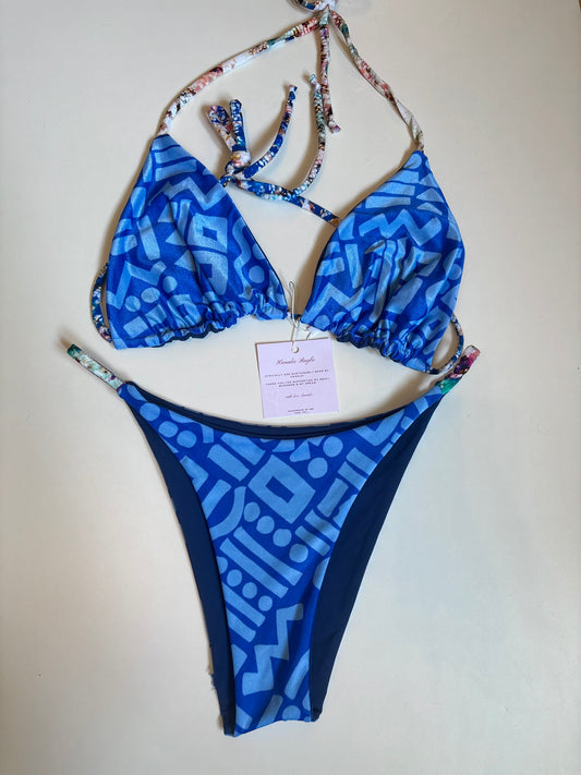 Available RTS Large Blue Tiki Set
