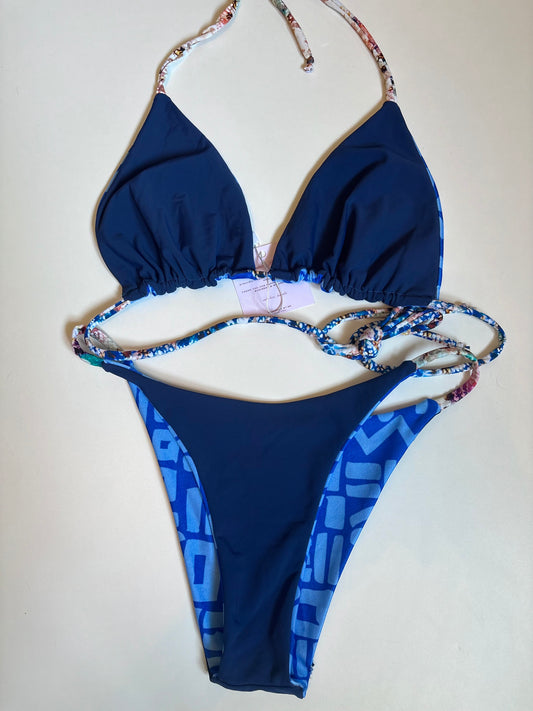 Available RTS Large Blue Tiki Set