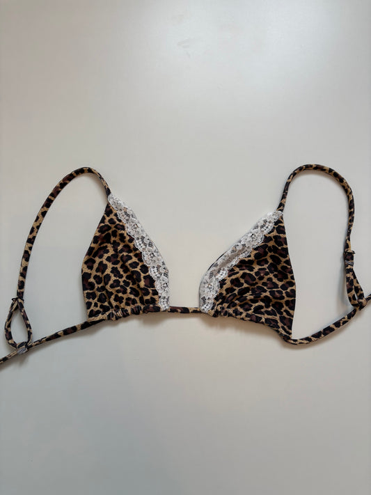 MTO Leopard Lace Top