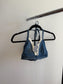 RTS Small Reworked Denim Top