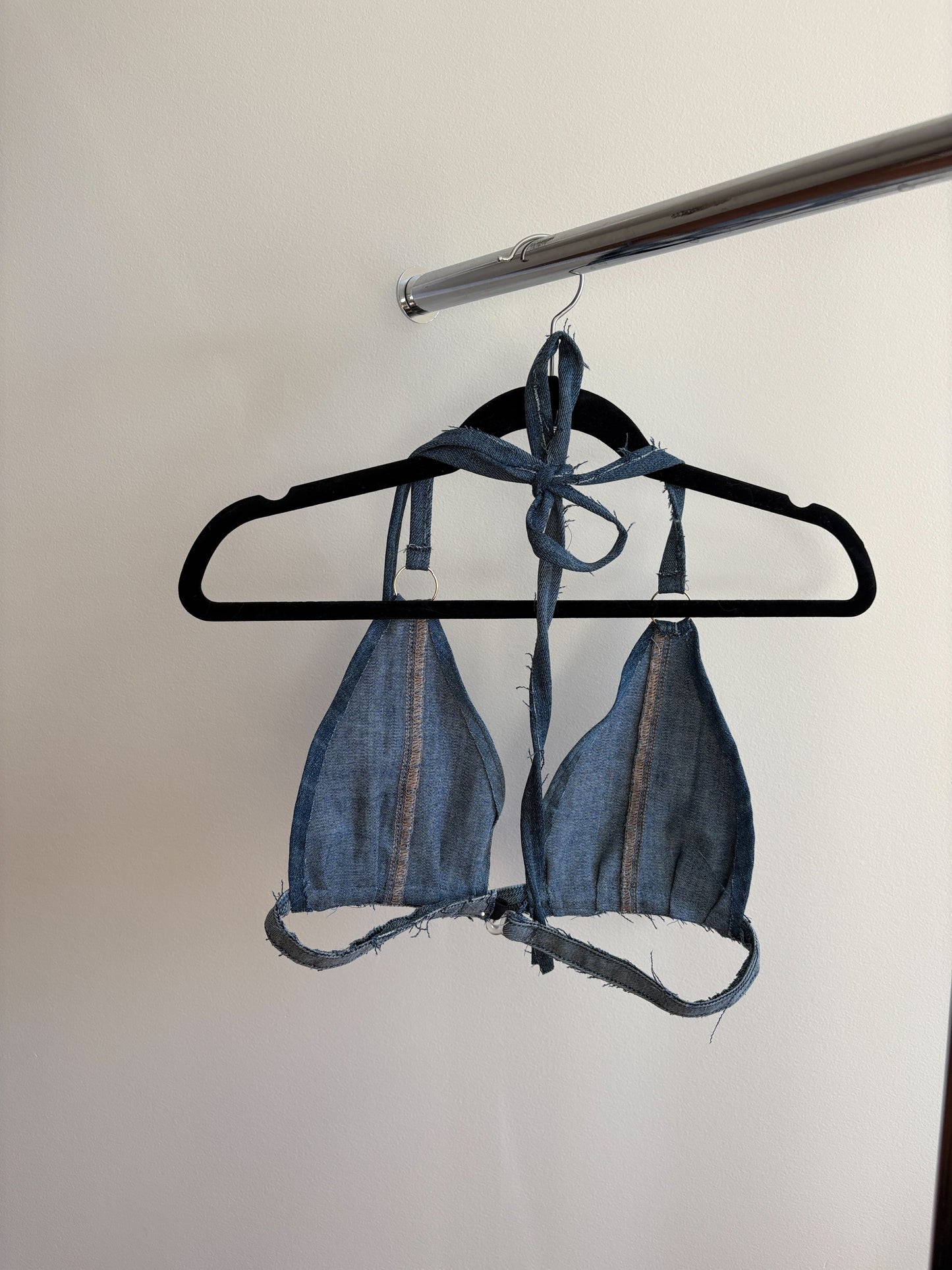 RTS Medium Reworked Denim Top