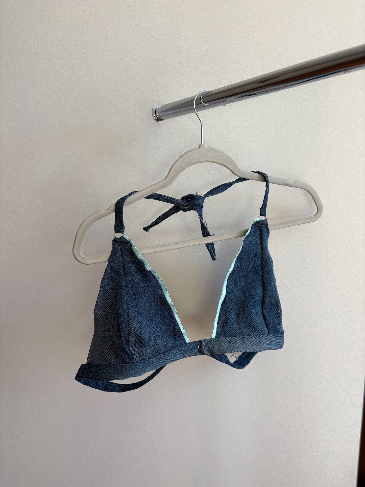 RTS Large Reworked Denim Top