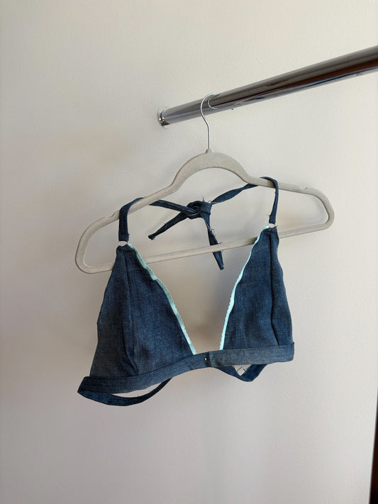 RTS Large Reworked Denim Top