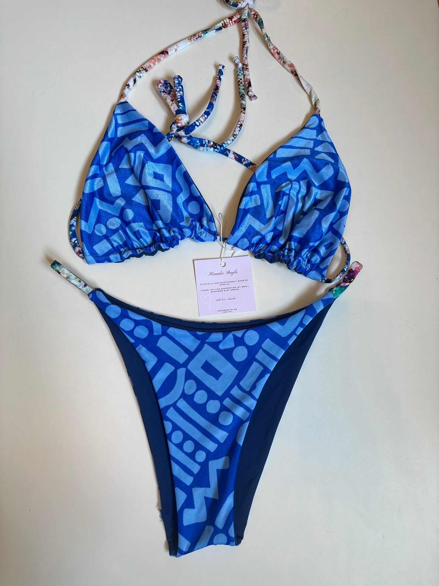 RTS Large Blue Tiki Set