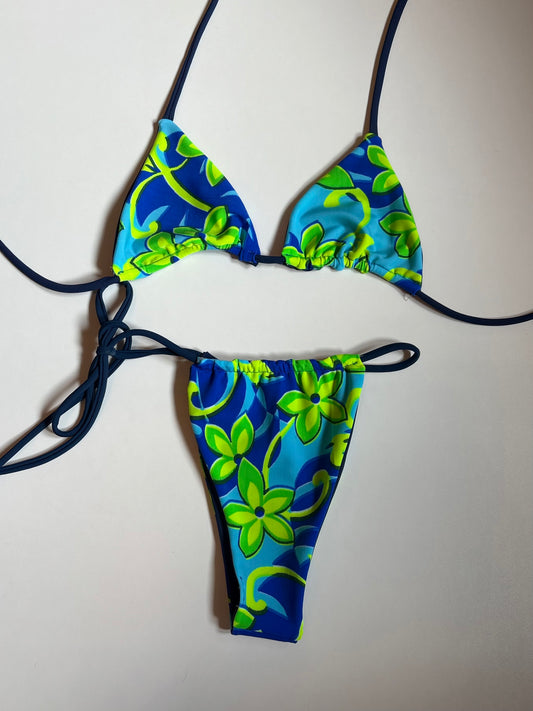 RTS Small Neon Green X Navy