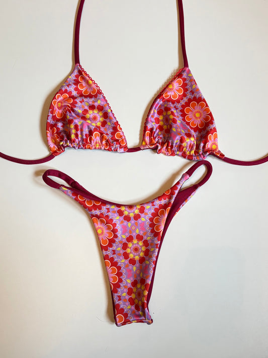 RTS Small bottom Med Top Floral Set