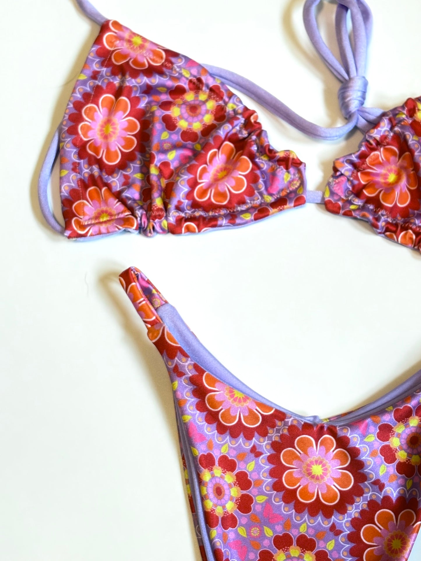 RTS Medium Bottom Small Top Floral Set